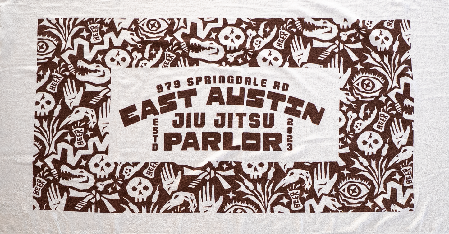 Jiujitsu Parlor Beach Towel
