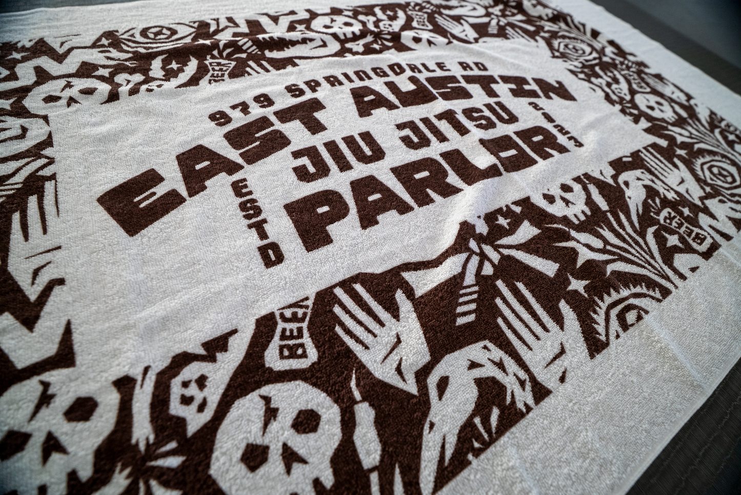 Jiujitsu Parlor Beach Towel