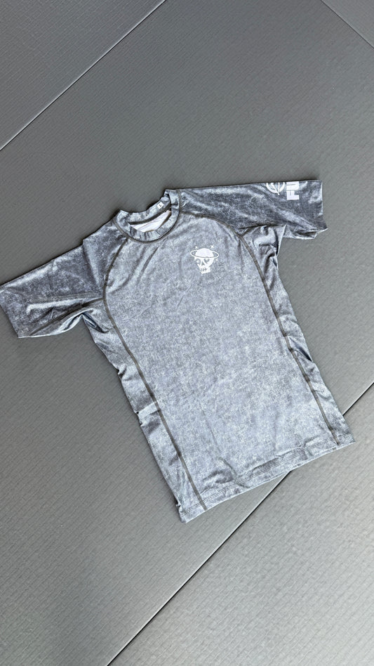 Stone Wash Grey Rash Guard X Fuji