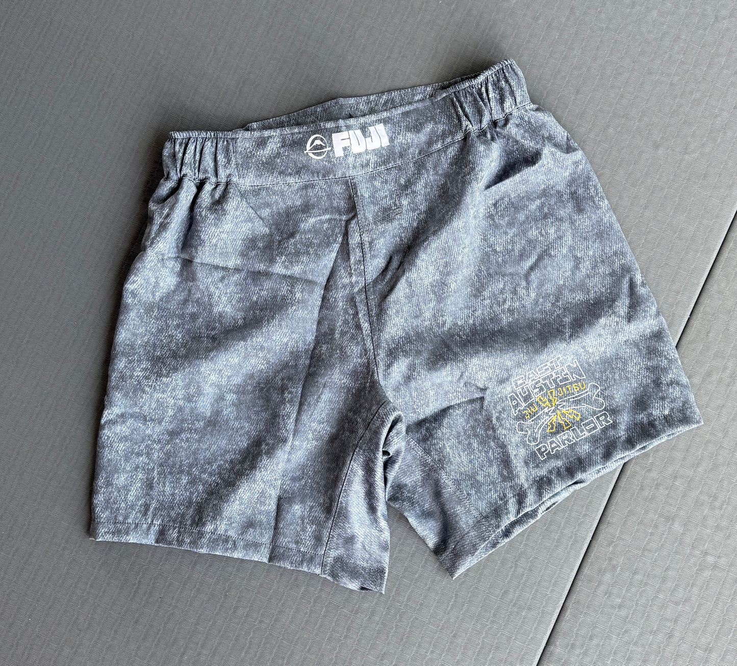 Stone Wash Grey Shorts X Fuji
