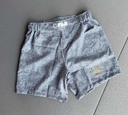 Stone Wash Grey Shorts X Fuji